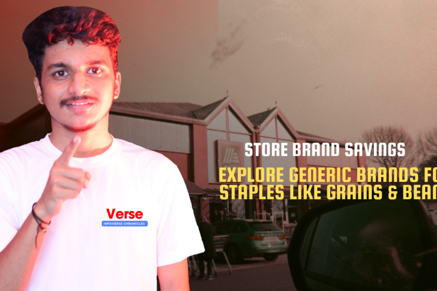 Store Brand Savings – Explore generic brands for staples like grains & beans
