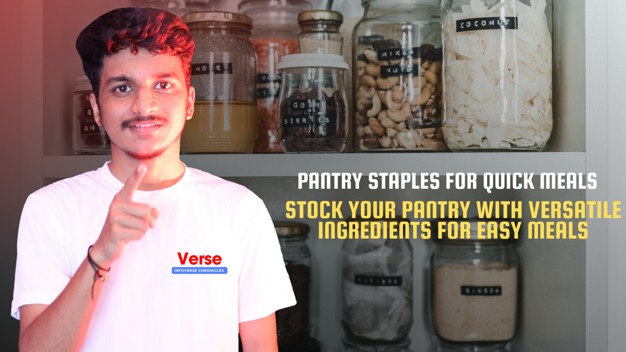 Pantry Staples for Quick Meals – Stock your pantry with versatile ingredients for easy meals