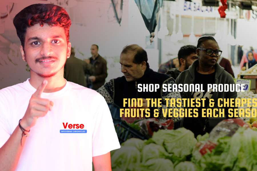 Shop Seasonal Produce – Find the tastiest & cheapest fruits & veggies each season