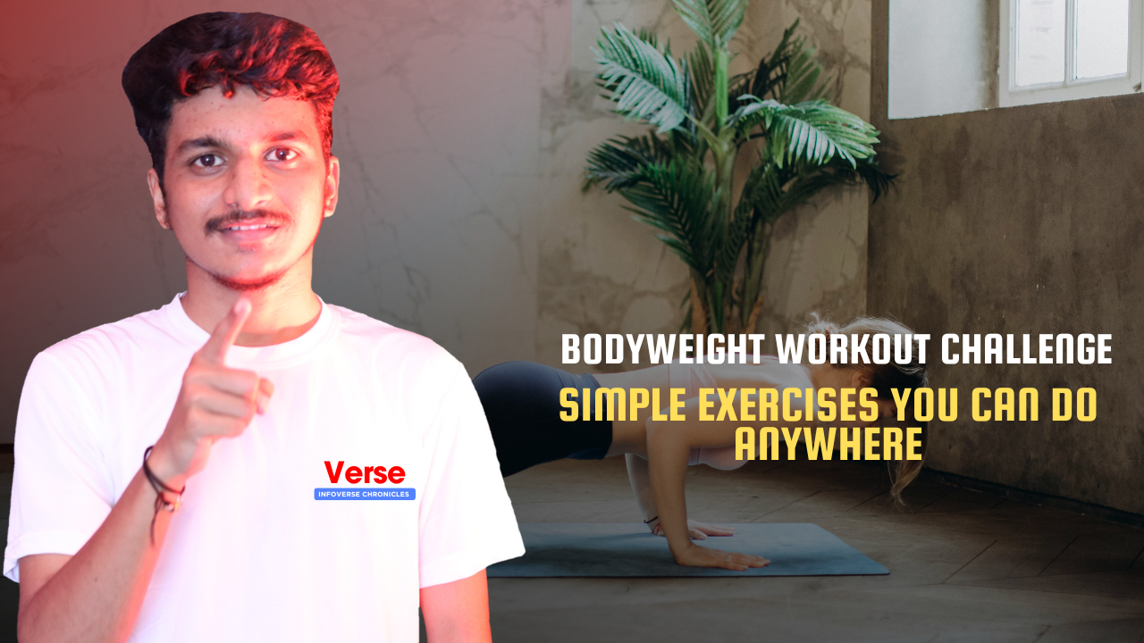 Bodyweight Workout Challenge – Simple exercises you can do anywhere