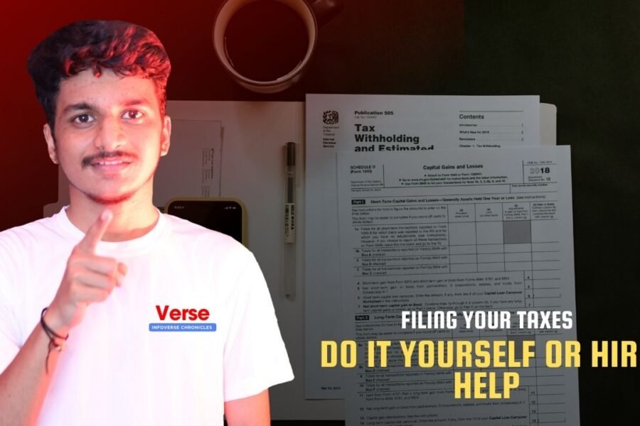 Filing Your Taxes – Do It Yourself or Hire Help
